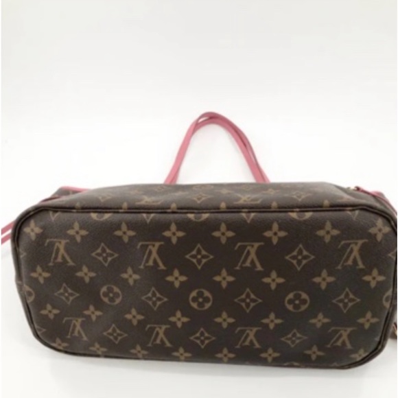 Louis Vuitton Neverfull MM Canvas Tote Ikat Monogram Bag Floral Purse HOST PICK - Picture 7 of 8